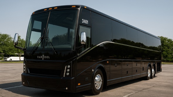 56 passenger charter bus bloomington