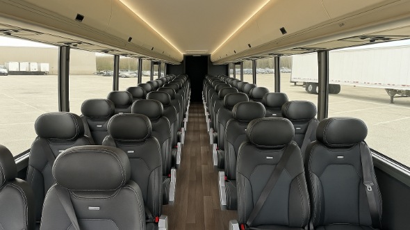 bloomington 15 passenger minibus inside